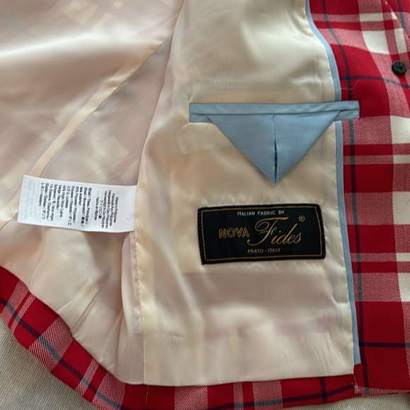 NWT JCrew Collection city wool lady jacket Size 10 - Vibrant Flame - Picture 8 of 12